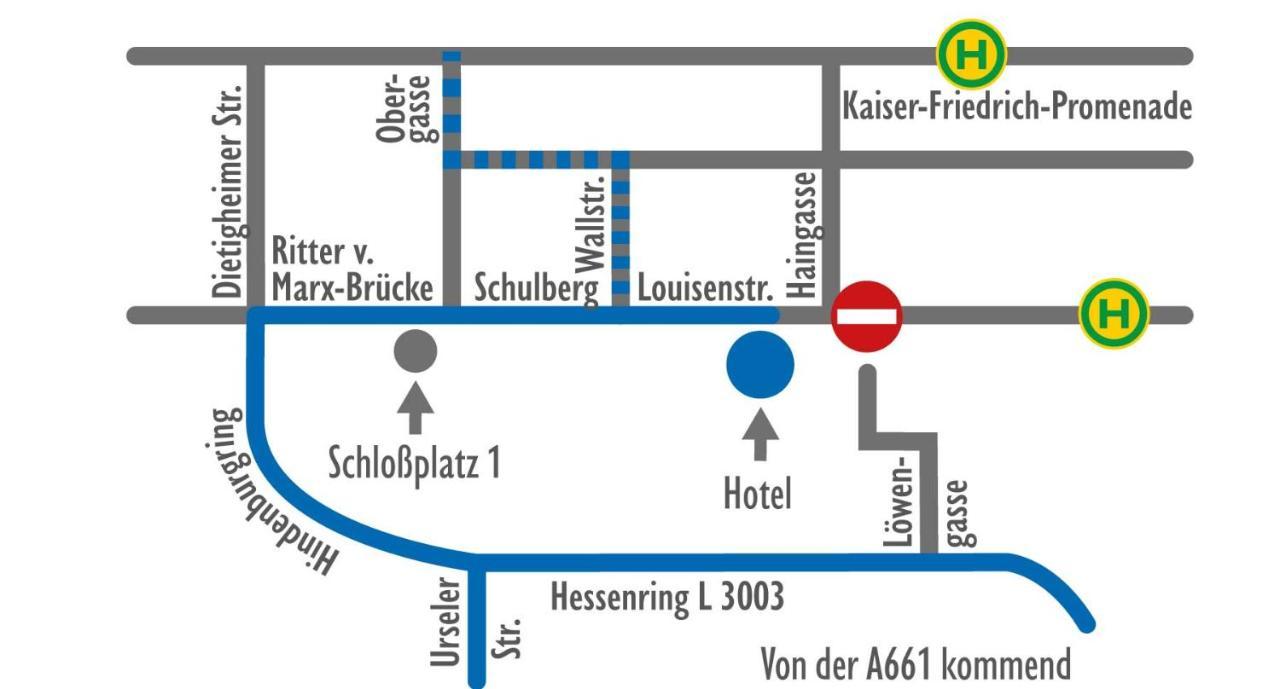Hotel Am Schloss Darmstaedter Hof Bad Homburg vor der Hoehe Exterior photo